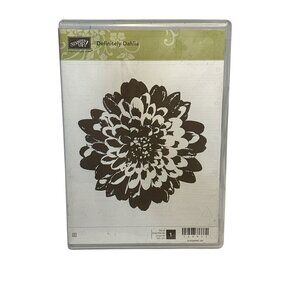 Pre-Owned Stampin’ Up! Definitely Dahlia 1-Pcs Cling Floral Stamp Sale-A-Bration